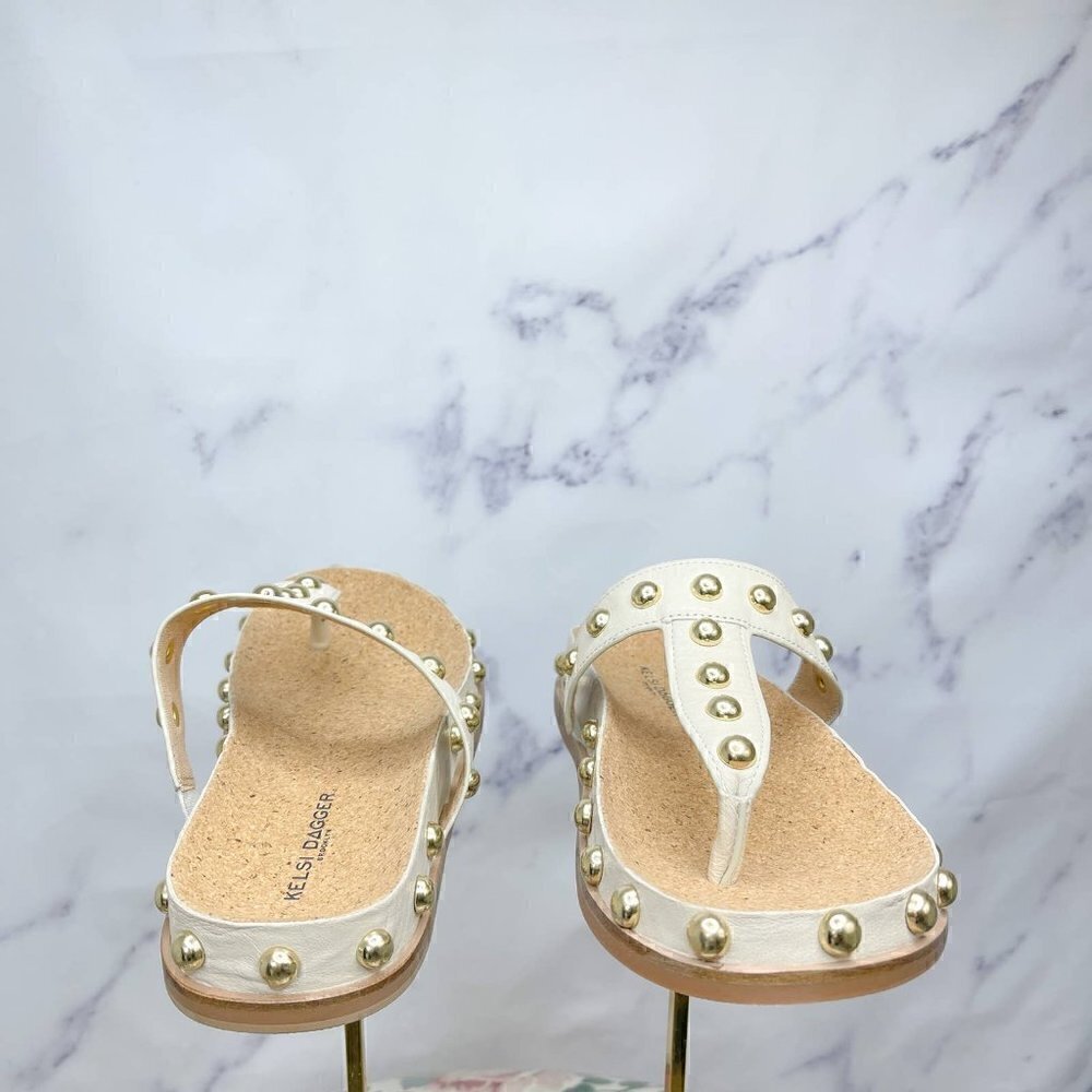 Kelsi Dagger Brooklyn | Surface Studded Slide Sandal | Sz 7 - Picture 5 of 16